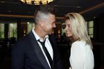 Utrecht 11 juni 2017
Gala van Wesley Sneijder in het v d Valk Hotel Utrecht. Johnny de Mol met zijn vriendin Anouk v Schie