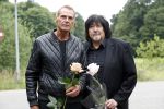 Vught 13 juni 2017
Herdenkingsdienst/ begrafenis van Sandra Reemer in kasteel Maurick. Joop Oonk en Claude Vanheye