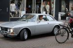 Amsterdam 16 juni 2017 
Jort Kelder in zijn Alfa Romeo oldtimer