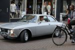 Amsterdam 16 juni 2017 
Jort Kelder in zijn Alfa Romeo oldtimer