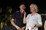 Hilversum 21 mei 2017
Bart 's mediarun op het mediapark tbd de Bart de Graaff foundation. Aanwezig zus Miriam en moeder Marianne  van Bart de Graaff. Bridget Maasland zoon Mees , Kees Tol Howard Komproe en Jan Heemskerk lopen mee. Irene Moors presenteert het geheel.
