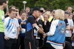 Hilversum 21 mei 2017
Bart 's mediarun op het mediapark tbd de Bart de Graaff foundation. Aanwezig zus Miriam en moeder Marianne  van Bart de Graaff. Bridget Maasland zoon Mees , Kees Tol Howard Komproe en Jan Heemskerk lopen mee. Irene Moors presenteert het geheel.