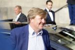 Amsterdam 23 mei 2017 
Koningin Maxima en Koning Willem Alexander komen aan bij het paleis op de dam voor diner met ambassadeurs.