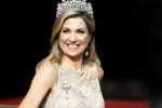 Amsterdam 23 mei 2017 
Koningin Maxima en Koning Willem Alexander komen aan bij het paleis op de dam voor diner met ambassadeurs.
