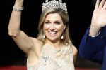 Amsterdam 23 mei 2017 
Koningin Maxima en Koning Willem Alexander komen aan bij het paleis op de dam voor diner met ambassadeurs.