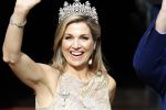 Amsterdam 23 mei 2017 
Koningin Maxima en Koning Willem Alexander komen aan bij het paleis op de dam voor diner met ambassadeurs.