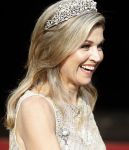 Amsterdam 23 mei 2017 
Koningin Maxima en Koning Willem Alexander komen aan bij het paleis op de dam voor diner met ambassadeurs.