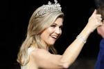 Amsterdam 23 mei 2017 
Koningin Maxima en Koning Willem Alexander komen aan bij het paleis op de dam voor diner met ambassadeurs.