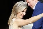 Amsterdam 23 mei 2017 
Koningin Maxima en Koning Willem Alexander komen aan bij het paleis op de dam voor diner met ambassadeurs.