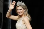 Amsterdam 23 mei 2017 
Koningin Maxima en Koning Willem Alexander komen aan bij het paleis op de dam voor diner met ambassadeurs.