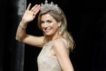 Amsterdam 23 mei 2017 
Koningin Maxima en Koning Willem Alexander komen aan bij het paleis op de dam voor diner met ambassadeurs.