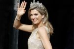 Amsterdam 23 mei 2017 
Koningin Maxima en Koning Willem Alexander komen aan bij het paleis op de dam voor diner met ambassadeurs.