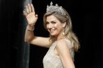 Amsterdam 23 mei 2017 
Koningin Maxima en Koning Willem Alexander komen aan bij het paleis op de dam voor diner met ambassadeurs.