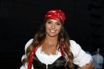 Amsterdam 22 mei 2017 
Premiere pirates off the carabien in het scheepvaartmuseum. Laura Ponticorvo met vriend