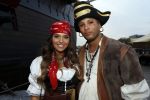 Amsterdam 22 mei 2017 
Premiere pirates off the carabien in het scheepvaartmuseum. Laura Ponticorvo met vriend