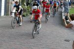 Alkmaar 17 mei 2017
Olcay Gulsen Leontie v Moorsel en Simon Keizer fiets voor de kankerbestrijding