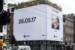 Amsterdam 31 mei 2017
Grote Lil Kleine reclame / spotify op de overtoom.