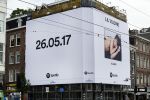 Amsterdam 31 mei 2017
Grote Lil Kleine reclame / spotify op de overtoom.