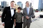 Amsterdam 17 juni 2017  
Amsterdam diner in het AFAS music hall in Amsterdam. Lilianne Ploumen met Bert Koenders en ...