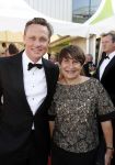 Amsterdam 17 juni 2017  
Amsterdam diner in het AFAS music hall in Amsterdam. Lilianne Ploumen met Bert Koenders en ...