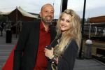 Amsterdam 22 mei 2017 
Premiere pirates off the carabien in het scheepvaartmuseum. Maria Kooistra met vriend Edwin Backes