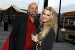 Amsterdam 22 mei 2017 
Premiere pirates off the carabien in het scheepvaartmuseum. Maria Kooistra met vriend Edwin Backes