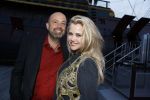 Amsterdam 22 mei 2017 
Premiere pirates off the carabien in het scheepvaartmuseum. Maria Kooistra met vriend Edwin Backes