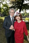 Haarzuilens 21 juni 2017
Haringparty bij kasteel de Haar. Marijke Helwegen met man