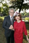 Haarzuilens 21 juni 2017
Haringparty bij kasteel de Haar. Marijke Helwegen met man