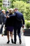 Vught 13 juni 2017
Herdenkingsdienst/ begrafenis van Sandra Reemer in kasteel Maurick. Mariska v Kolck met .....