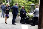 Vught 13 juni 2017
Herdenkingsdienst/ begrafenis van Sandra Reemer in kasteel Maurick. Mariska v Kolck met .....