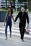 Nieuwegein 10 juni 2017
Feest voor Wesley Sneijder bij Will's in nieuwgein tbv het feit dat hij recordinternational voor nederland is geworden. Mark Bakker met zijn vriendin Tamara