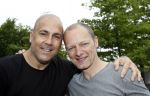 Hilversum 30 mei 2017
Boek presentatie Mental Theo ( Theo Nabuurs) in de vorstin. theo met Charly Lownoise Ramon Rollfs