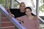 Hilversum 30 mei 2017
Boek presentatie Mental Theo ( Theo Nabuurs) in de vorstin. Theo met zoon Nick