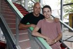 Hilversum 30 mei 2017
Boek presentatie Mental Theo ( Theo Nabuurs) in de vorstin. Theo met zoon Nick