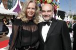 Amsterdam 17 juni 2017  
Amsterdam diner in het AFAS music hall in Amsterdam. Monique Collignon met man Henny