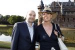 Haarzuilens 21 juni 2017
Haringparty bij kasteel de Haar. Monique Coillignon met man Henny