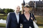 Haarzuilens 21 juni 2017
Haringparty bij kasteel de Haar. Monique Coillignon met man Henny