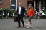 Utrecht 2 juni 2017
Rechtzaak Emile Ratelband en Moon v Buuren bij rechtbank van Utrecht . 
Kwamen beiden met hun advocaat