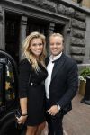 Amsterdam 8 juni 2017 
Talkies terras awards in het W hotel. Nicolette v dam met haar broer Sebastiaan