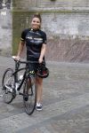 Alkmaar 17 mei 2017
Olcay Gulsen Leontie v Moorsel en Simon Keizer fiets voor de kankerbestrijding