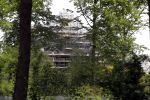 Den Haag 5 juni 2017
Paleis Huis ten Bosch wordt helemaal verbouwd. Het staat helemaal in de steigers.