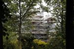 Den Haag 5 juni 2017
Paleis Huis ten Bosch wordt helemaal verbouwd. Het staat helemaal in de steigers.