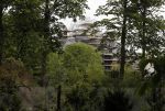Den Haag 5 juni 2017
Paleis Huis ten Bosch wordt helemaal verbouwd. Het staat helemaal in de steigers.