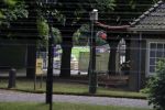 Den Haag 5 juni 2017
Paleis Huis ten Bosch wordt helemaal verbouwd. Het staat helemaal in de steigers.