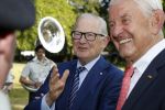 Haarzuilens 21 juni 2017
Haringparty bij kasteel de Haar. Pieter v Vollenhoven met Nick Dijkman