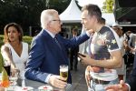 Haarzuilens 21 juni 2017
Haringparty bij kasteel de Haar. Pieter v Vollenhoven met Nick Dijkman