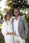 Haarzuilens 21 juni 2017
Haringparty bij kasteel de Haar. Pieter v d Hoogenband met zijn vrouw Marie Jose