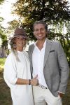 Haarzuilens 21 juni 2017
Haringparty bij kasteel de Haar. Pieter v d Hoogenband met zijn vrouw Marie Jose