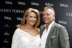 Amsterdam 8 juni 2017 
Talkies terras awards in het W hotel. Rene v Dam met zijn vrouw